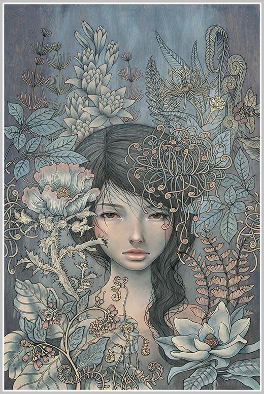 Audrey Kawasaki Right This Way, 大判ジクレー-