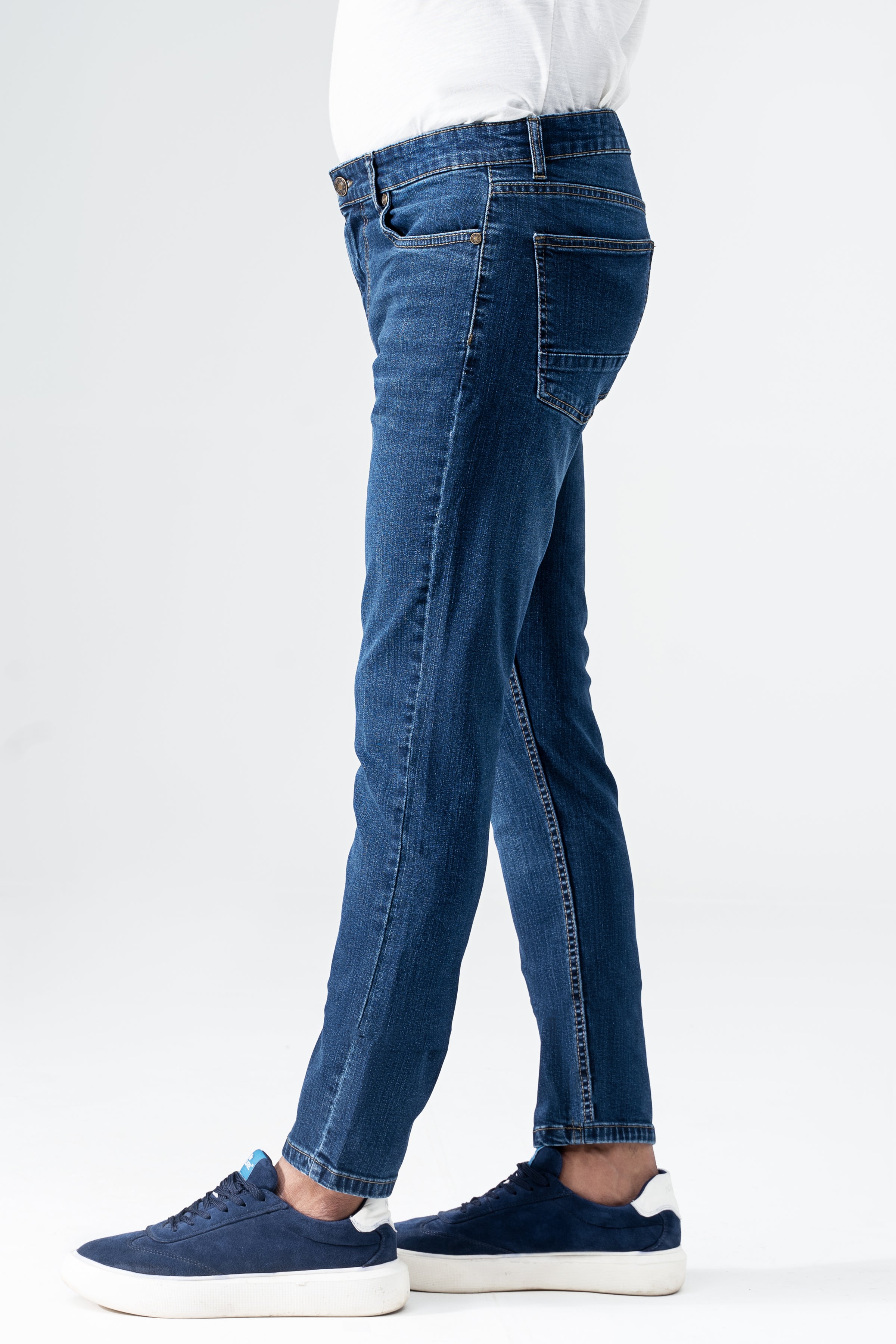 C&A Women's 5-Pocket Shapewear Jeans Casual Skinny Mid Rise / Mid