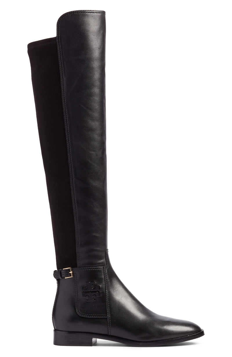 Tory Burch 50950 - Wyatt over the Knee Boot in Black Size 8