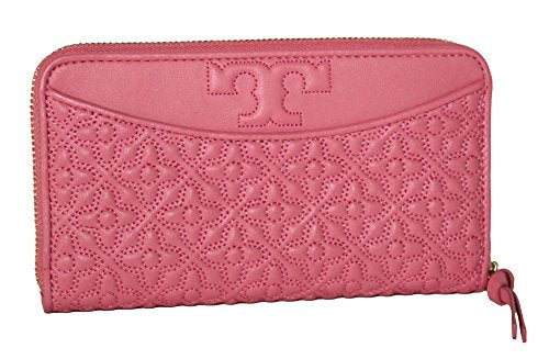 Tory Burch Bryant Zip Continental Leather Wallet
