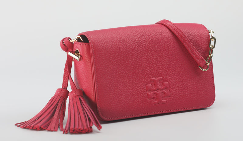 Tory Burch Thea Mini Bag in Bright Azalea