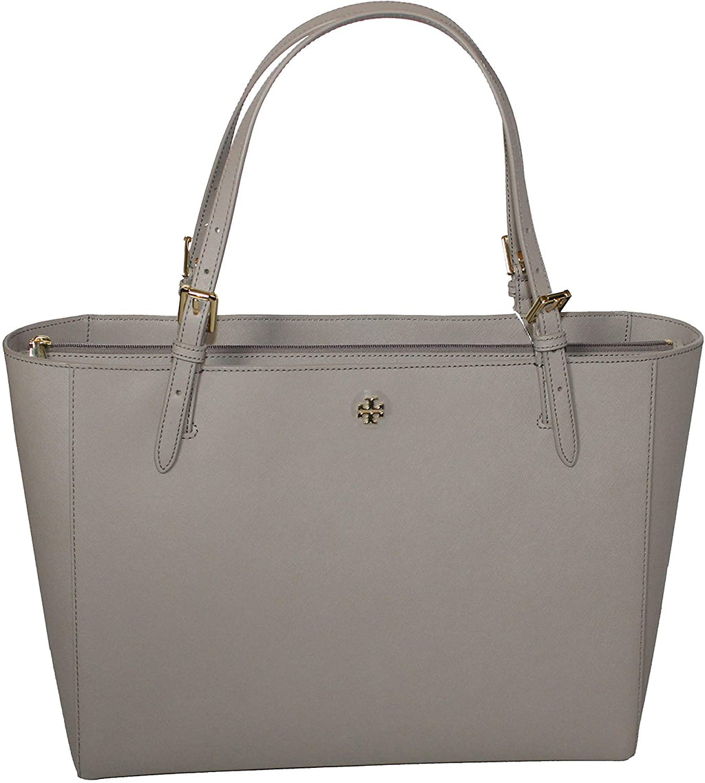 Tory Burch Emerson Large Buckle Leather Tote