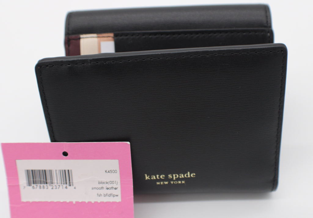Kate Spade Lovitt Smooth Leather Bifold Mini Wallet