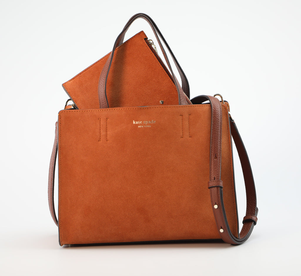 sam suede medium satchel