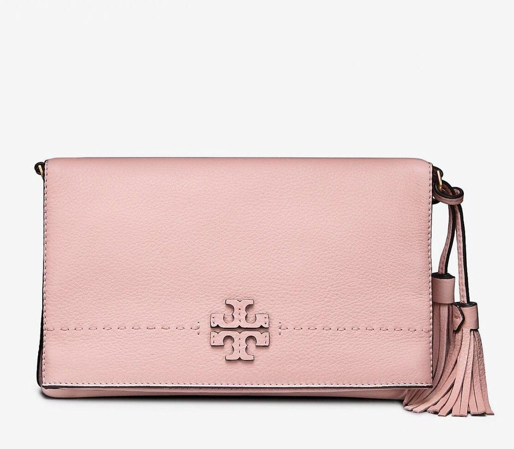 Tory Burch McGraw Foldover Leather Crossbody