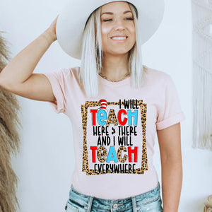 I will teach here and there and I will teach everywhere - 423 Apparel 