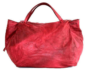 BZNA Bag Diana rot Italy Designer Damen Handtasche Schultertasche Tasche Leder Shopper Neu