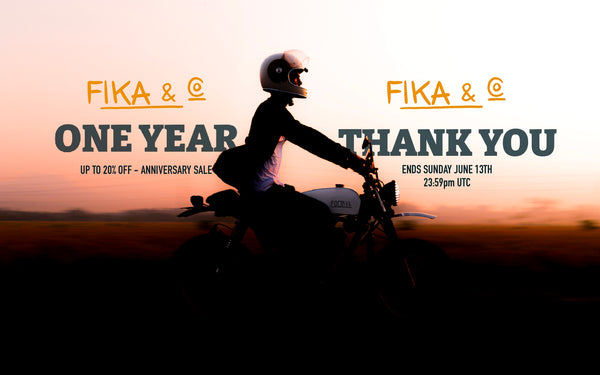 FIKA & CO. ONE YEAR, THANK YOU