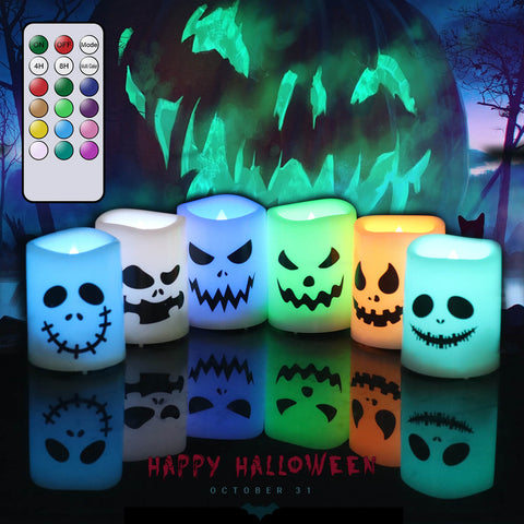 halloween led tea lights