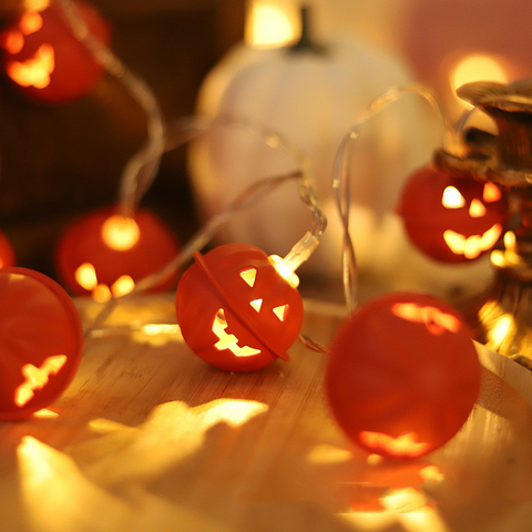 pumpkin fairy lights