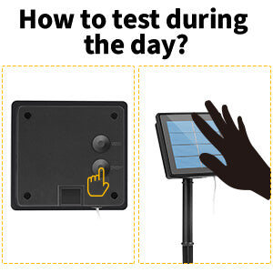 how to test during the day
