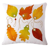 450mm*450mm / Tia Strings Cosy Leaves Pattern Cushion Cover 40945660-450mm-450mm-china-1