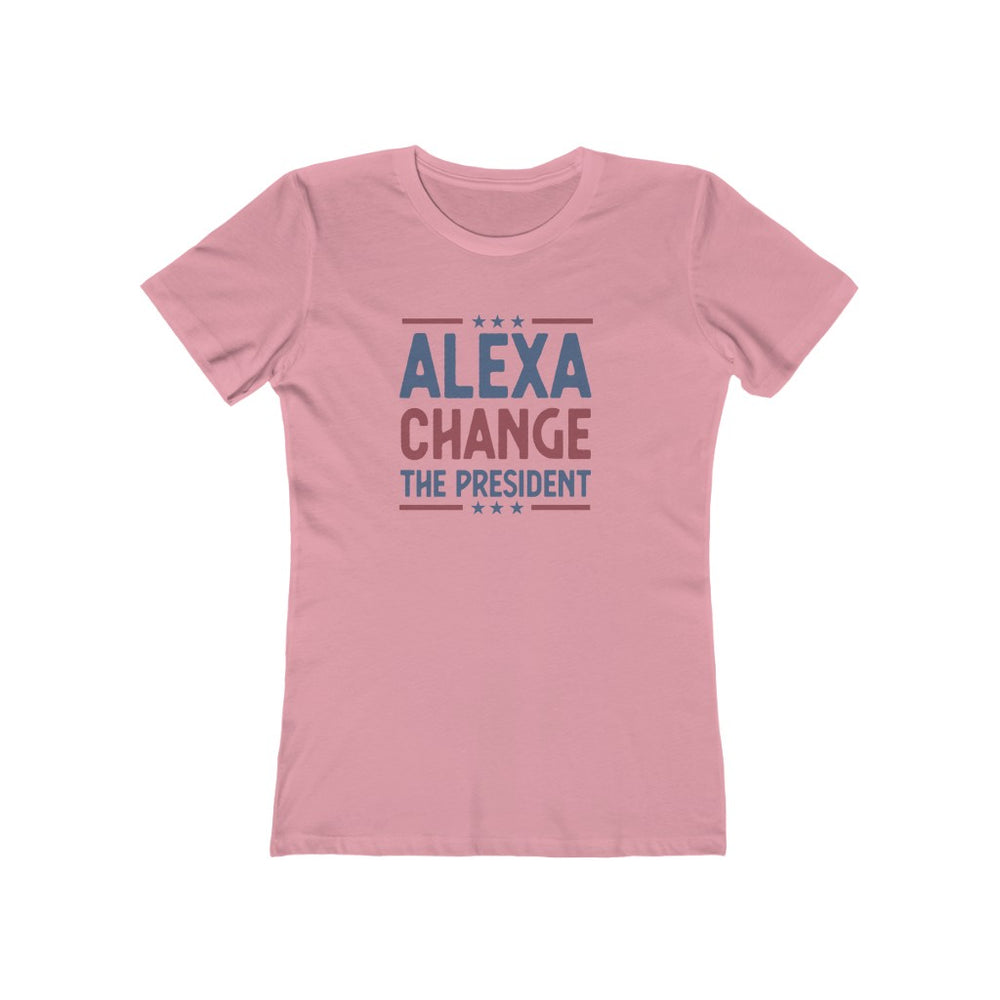 
            
                Load image into Gallery viewer, &amp;quot;Alexa, Change The President&amp;quot; Women&amp;#39;s T-Shirt
            
        