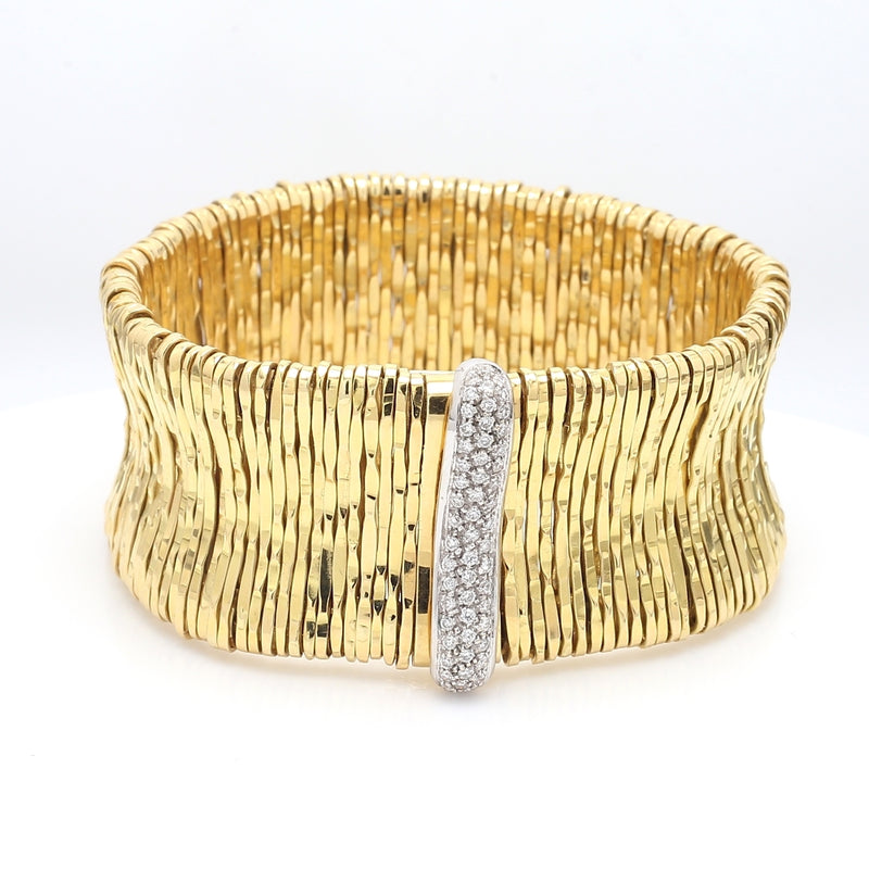 Orlando Orlandini, 18K Gold Bracelet | Goldstein Diamonds