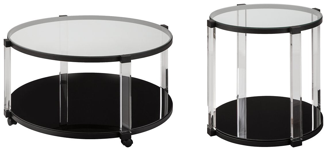 Delsiny Signature Design 2-Piece Table Set