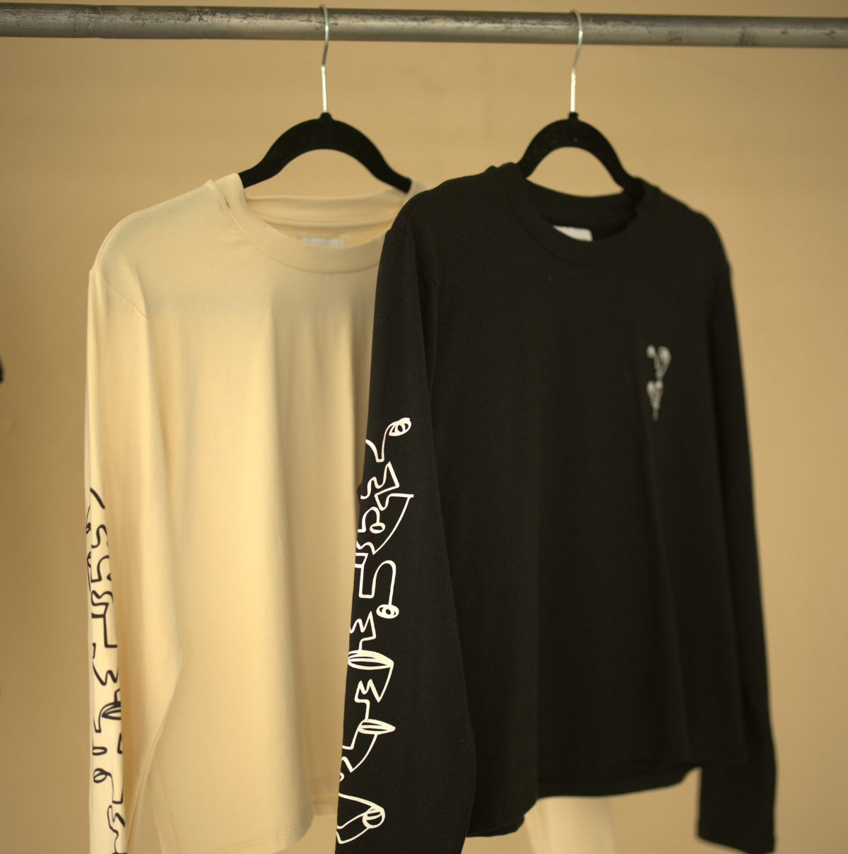 The Long Sleeve Everywhere Tee X Raspy Rivera - Mid-image-0