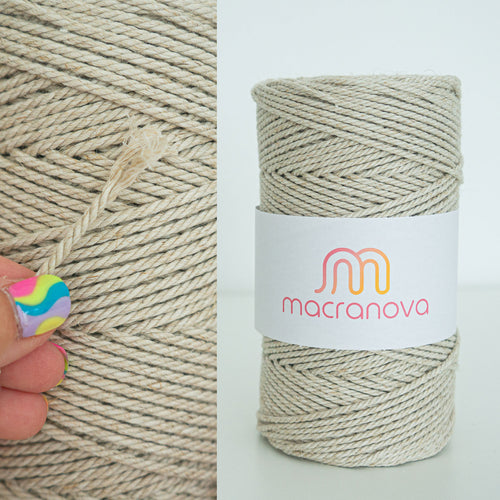 Corde de jute métallisée pour macramé et décoration – Macranova