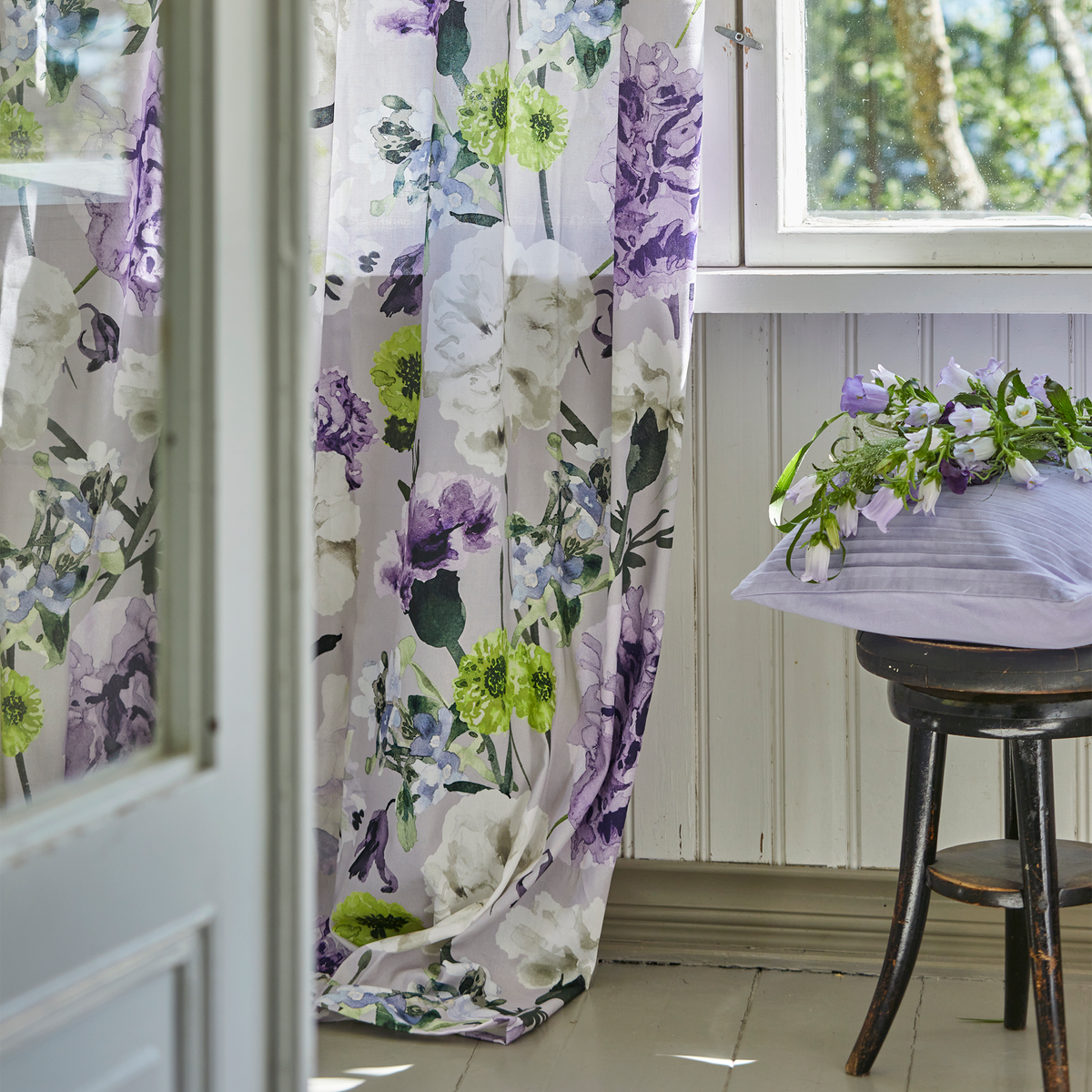 Valssi Fabric, Lilac Width 150 cm – PENTIK