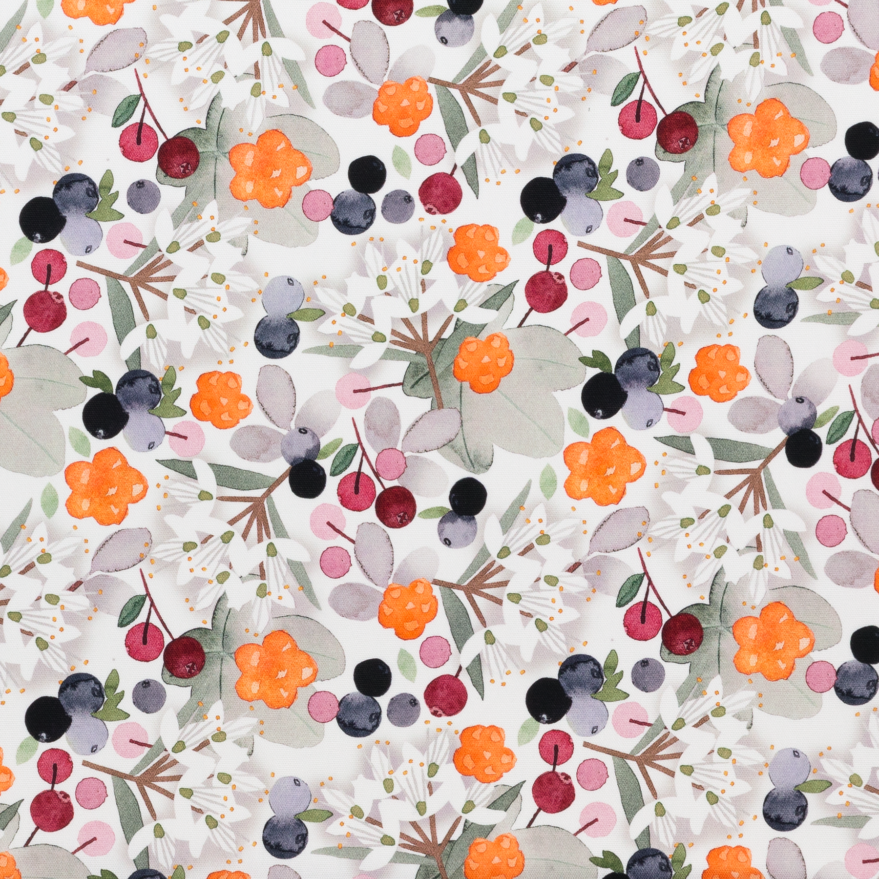 Metsämarja Fabric, Multicolour Width 150 cm – PENTIK