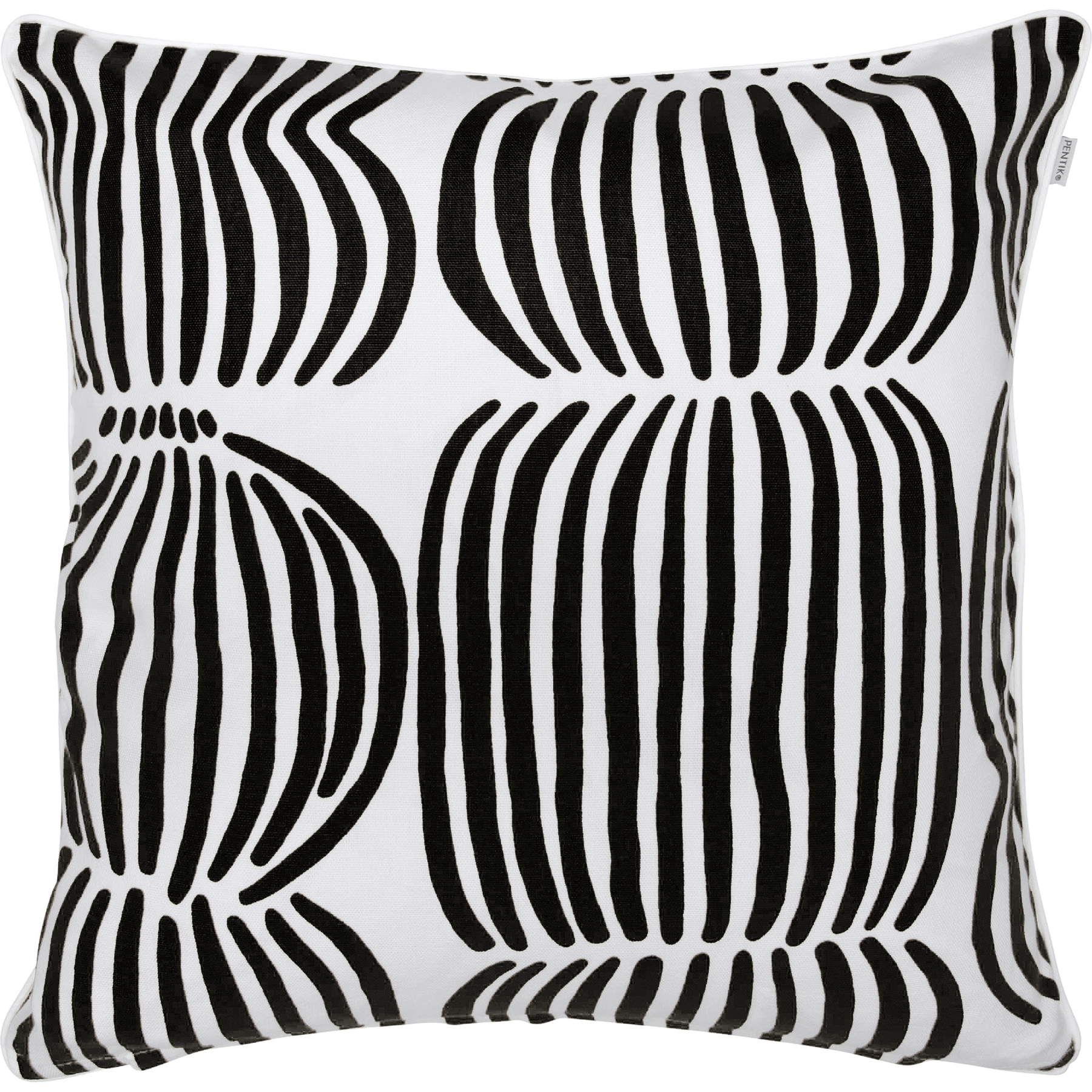 Vilja Cushion Cover, Black 45x45 cm – PENTIK