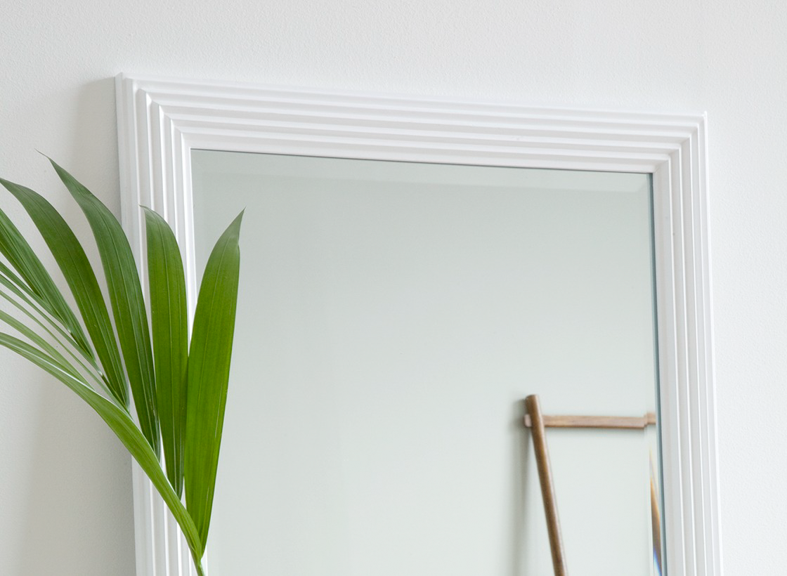 Nautica Mirror, White 36 cm – PENTIK