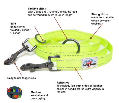 Neon Reflective Multi-Function Training Lead