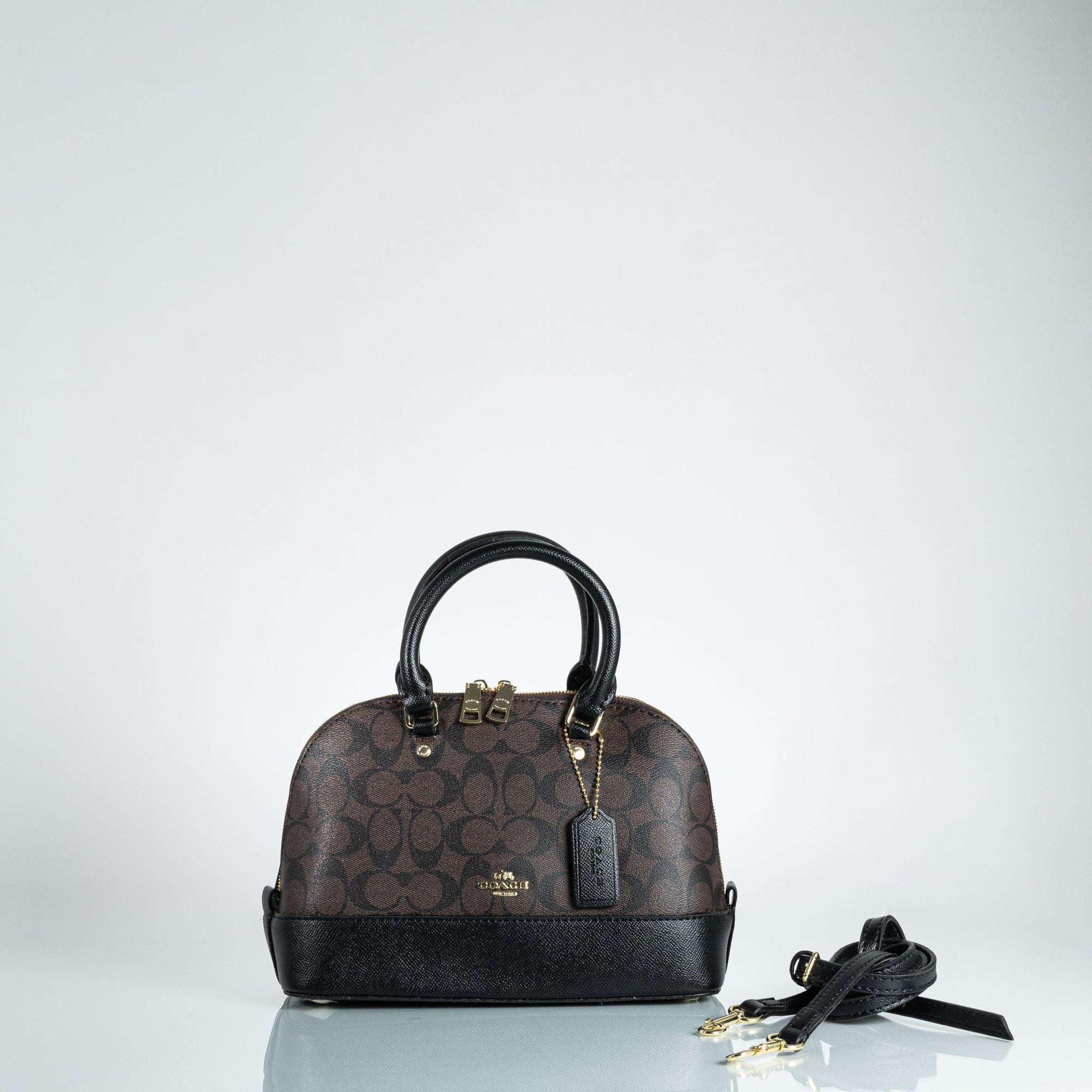 ϾΟΆϾΗ MINI BENNETT SATCHEL IN CROSSGRAIN - Hippochi