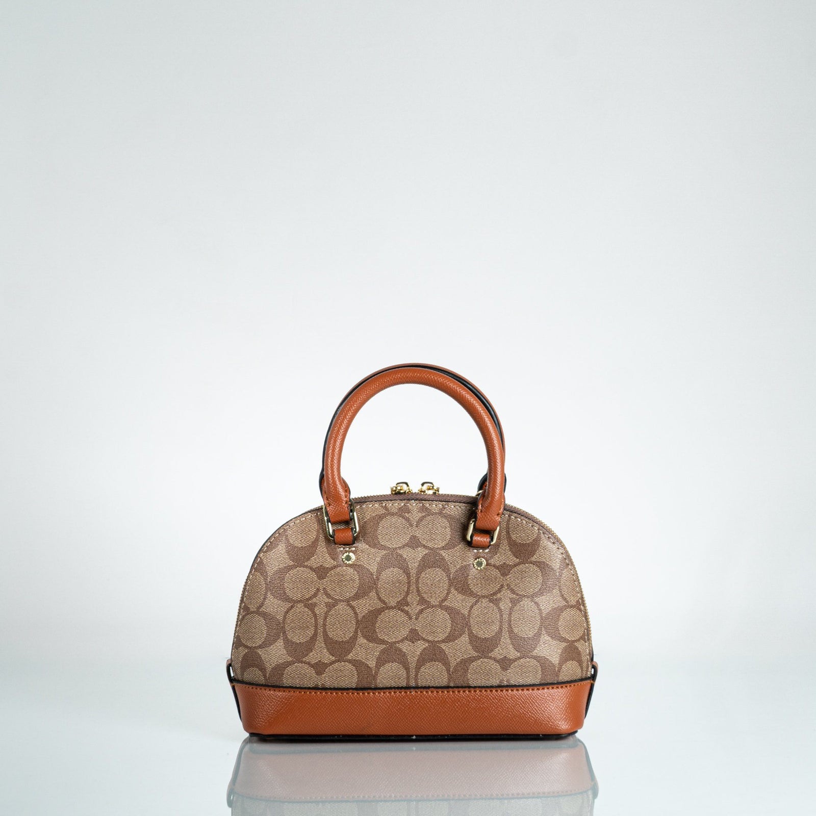 Coach Signature Mini Bennett Crossbody Satchel 