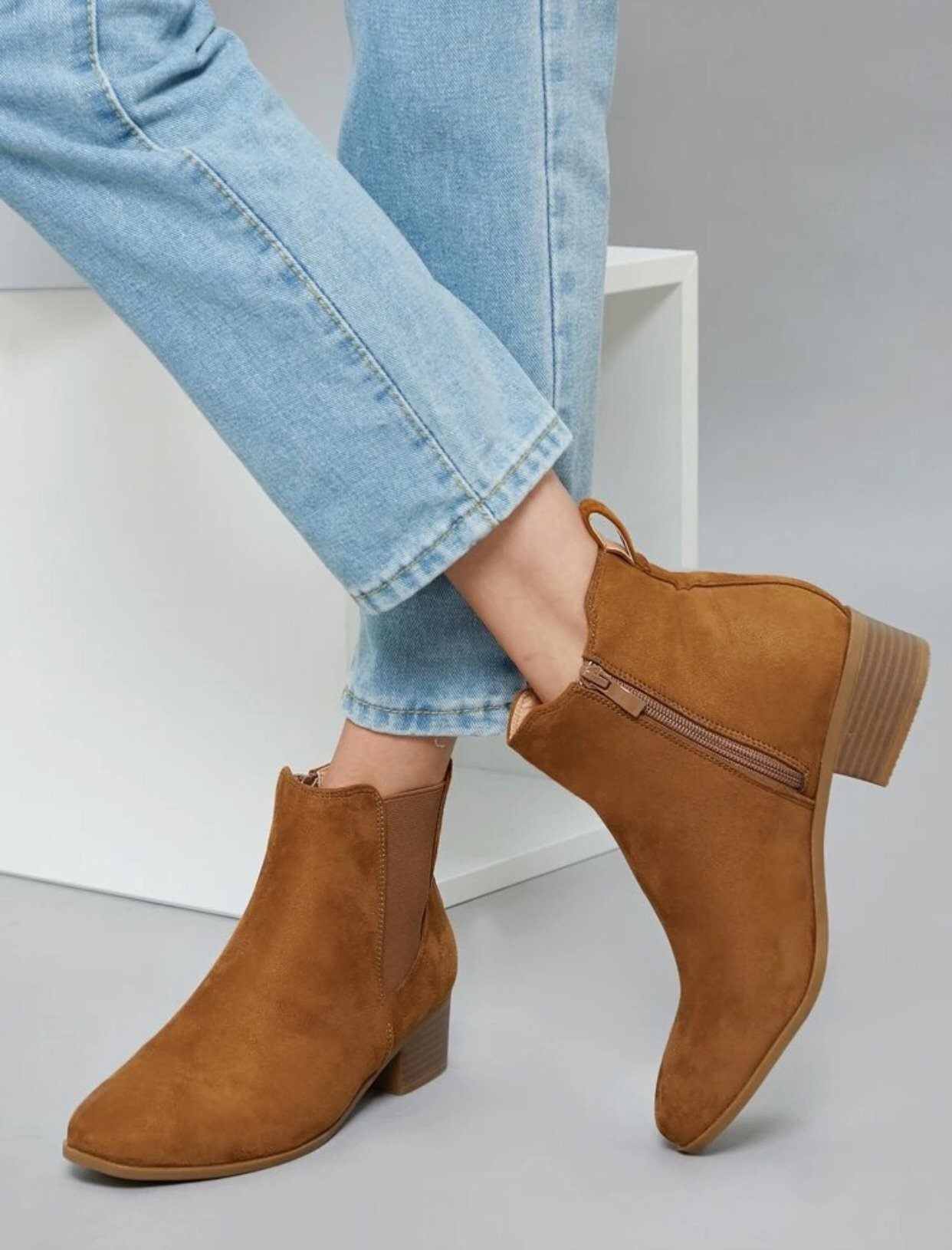 lace up front ankle boots