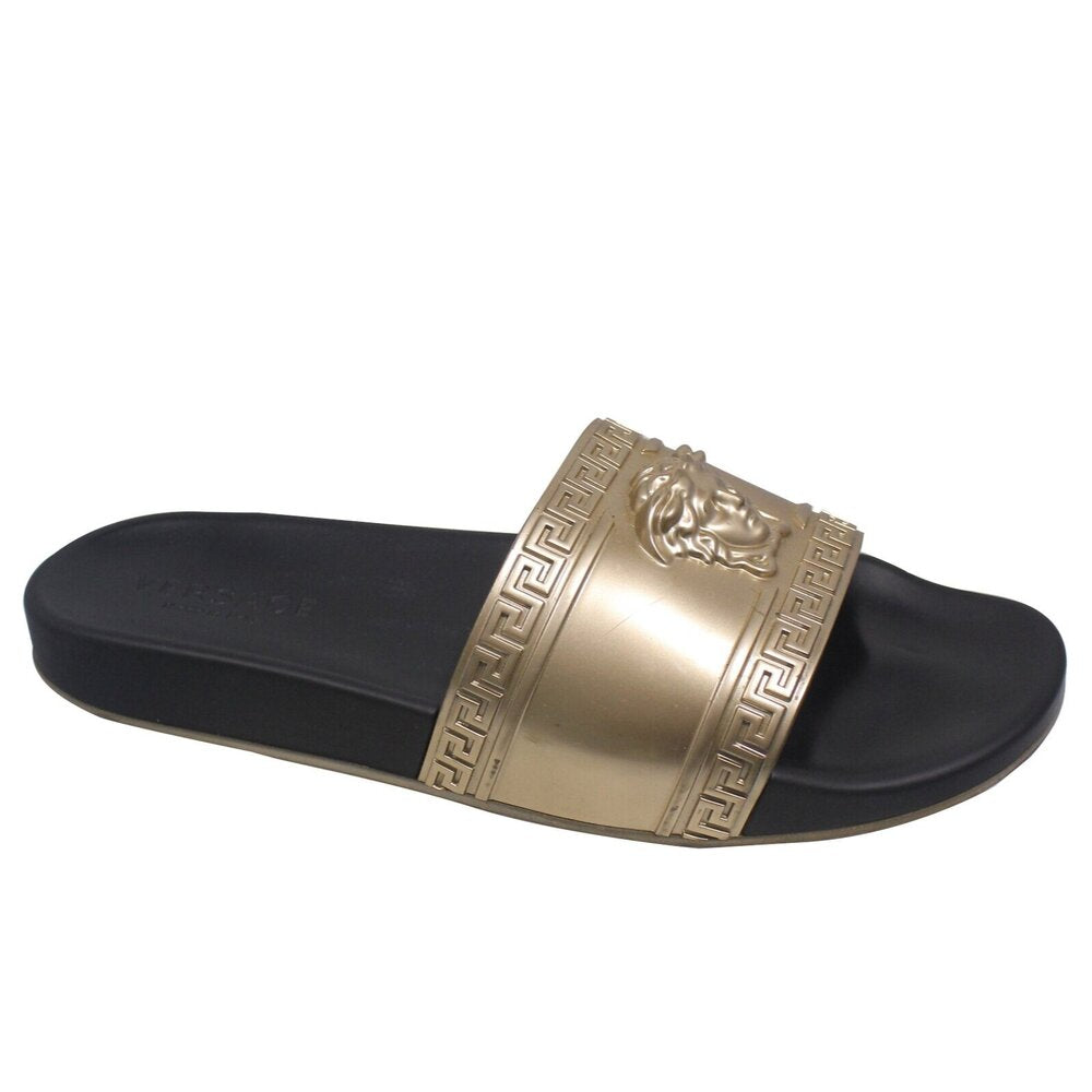 versace medusa head slides