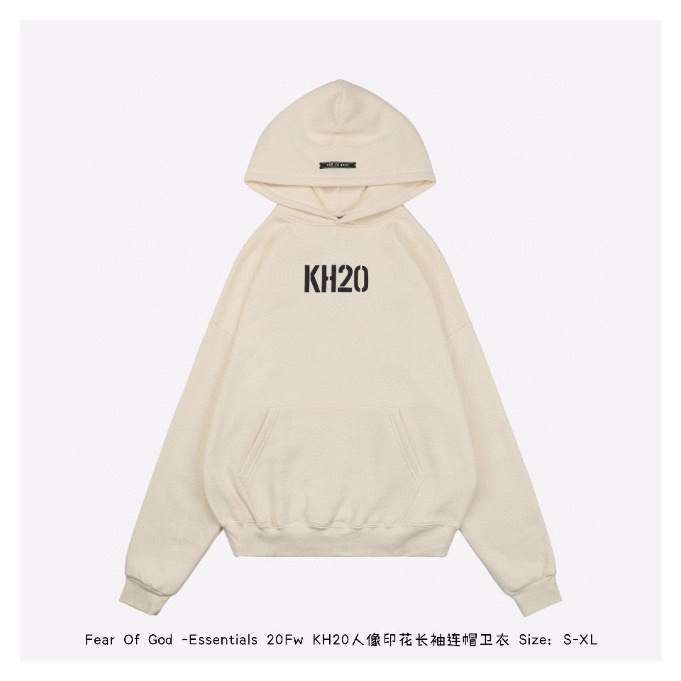 Fear of God KH20 CreamWhite hoodie – HYPEKICKS