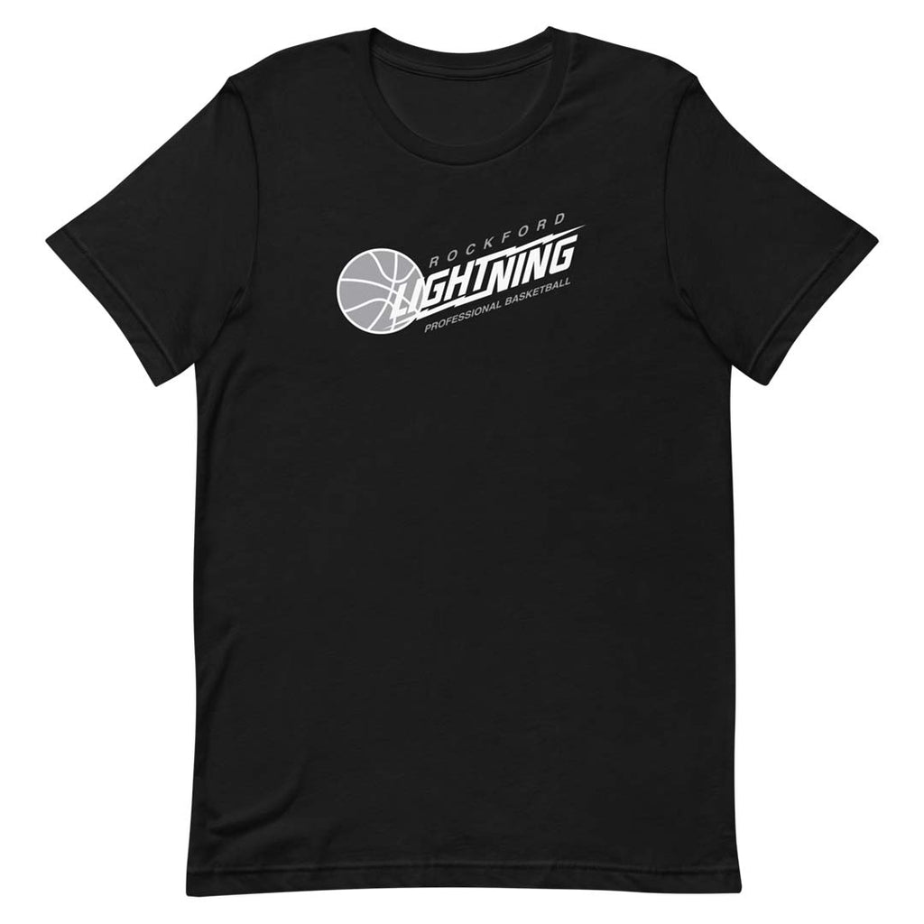 Rockford Lightning Basketball Unisex Retro T-shirt – Bygone Brand