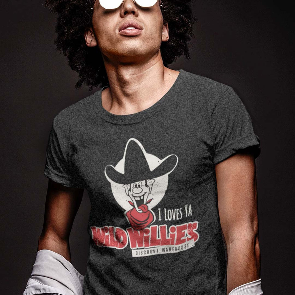 Wild Willie's Discount Warehouse Topeka Unisex Retro T-shirt – Bygone Brand