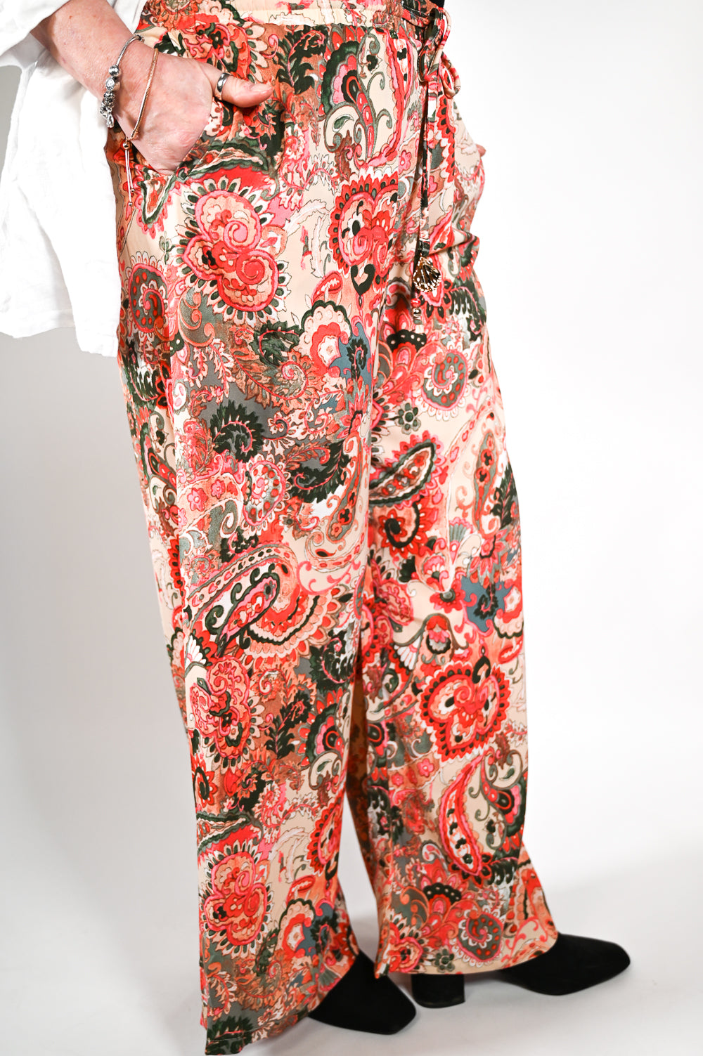 Summer Sunset Wide Leg Trousers | Womenswear | Joe Browns