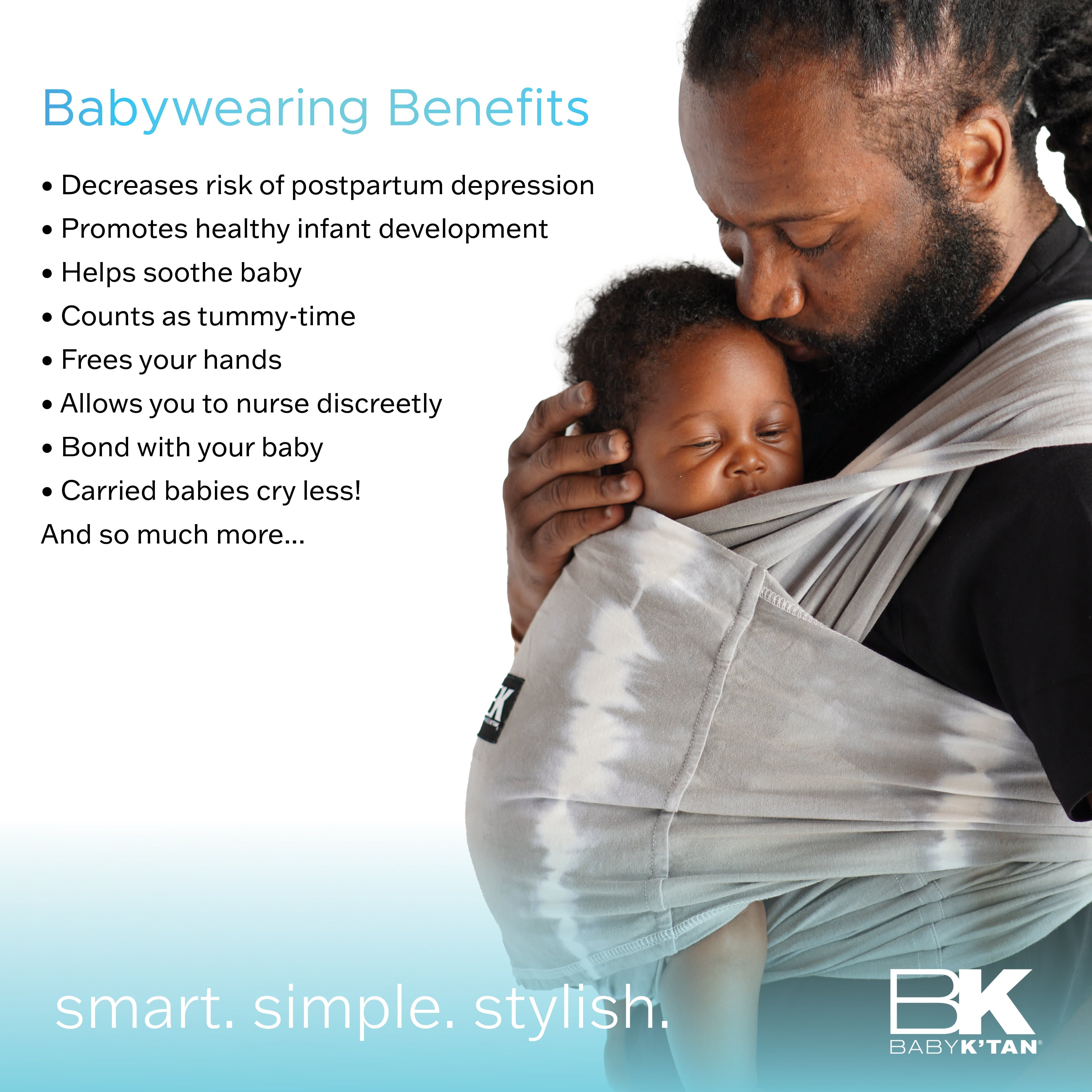 sling style baby carrier