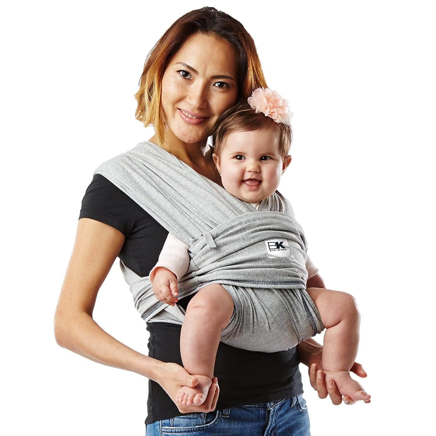 baby k tan baby carrier