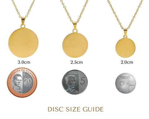 Theia Disc Size Guide