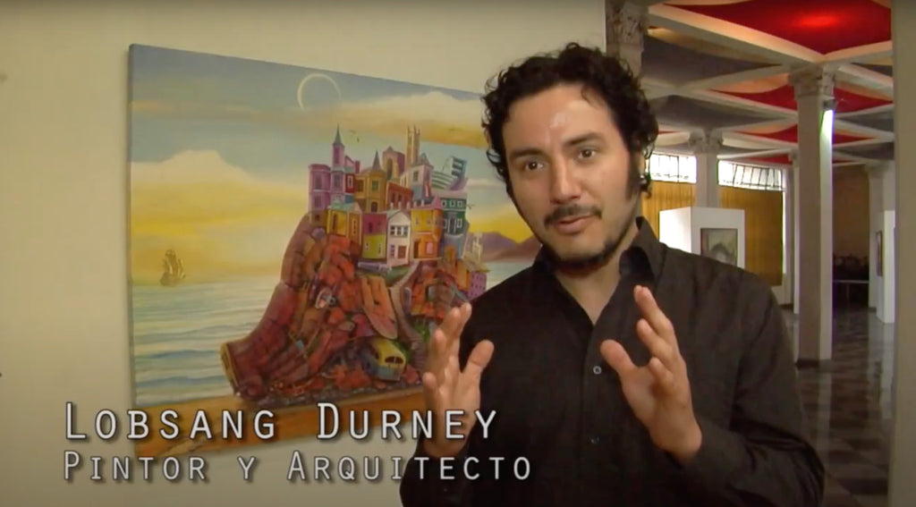 Lobsang Durney, Chilean artist and architect