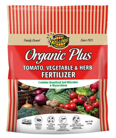 Kellogg Organic Plus fertilizer