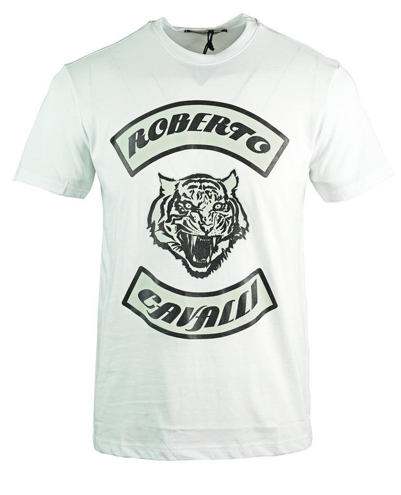 roberto cavalli t shirt tiger