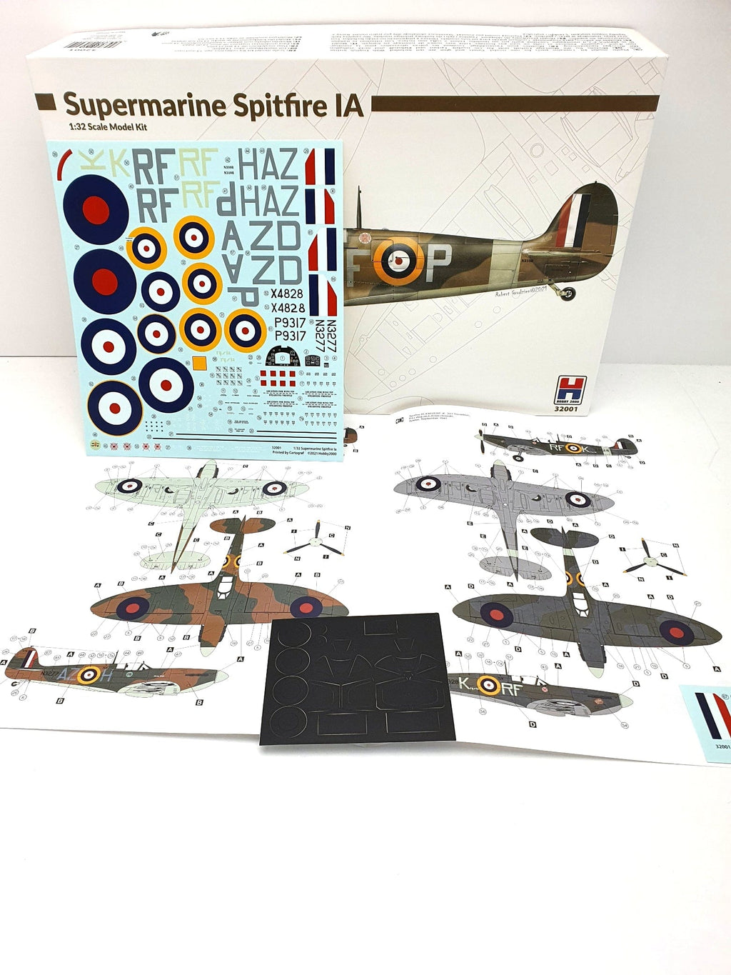 Hobby 2000 32001 Supermarine Spitfire Ia 1:32 Scale Model Kit