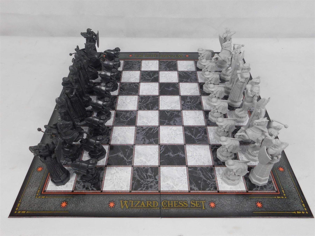 noble collection harry potter chess set