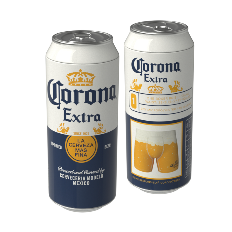 SWAG - Beer Can Boxers: Corona Extra (in a can)