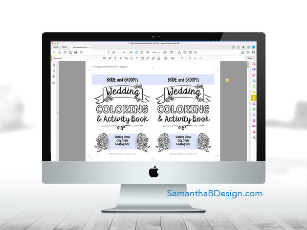 Type personalized numbers directly on PDF before printing