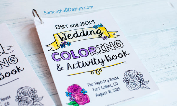 Wedding Coloring Book