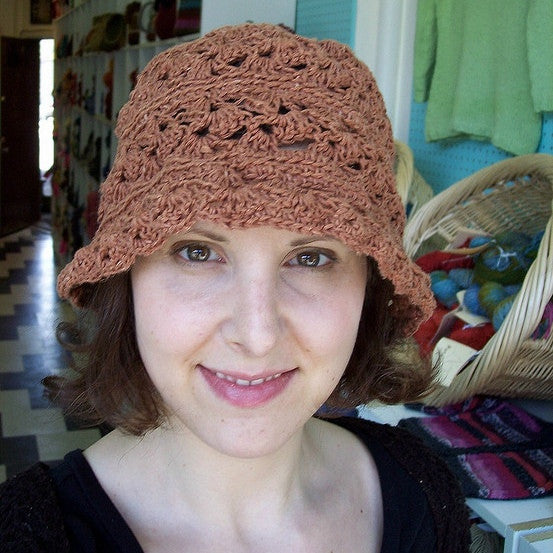 Flowerpot Hat Crochet Pattern FREE – Knit-O-Matic