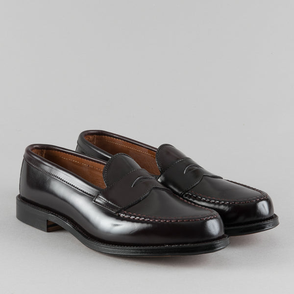 ALDEN | LEISURE HANDSEWN PENNY LOAFER COLOR 8 SHELL CORDOVAN 986 ...