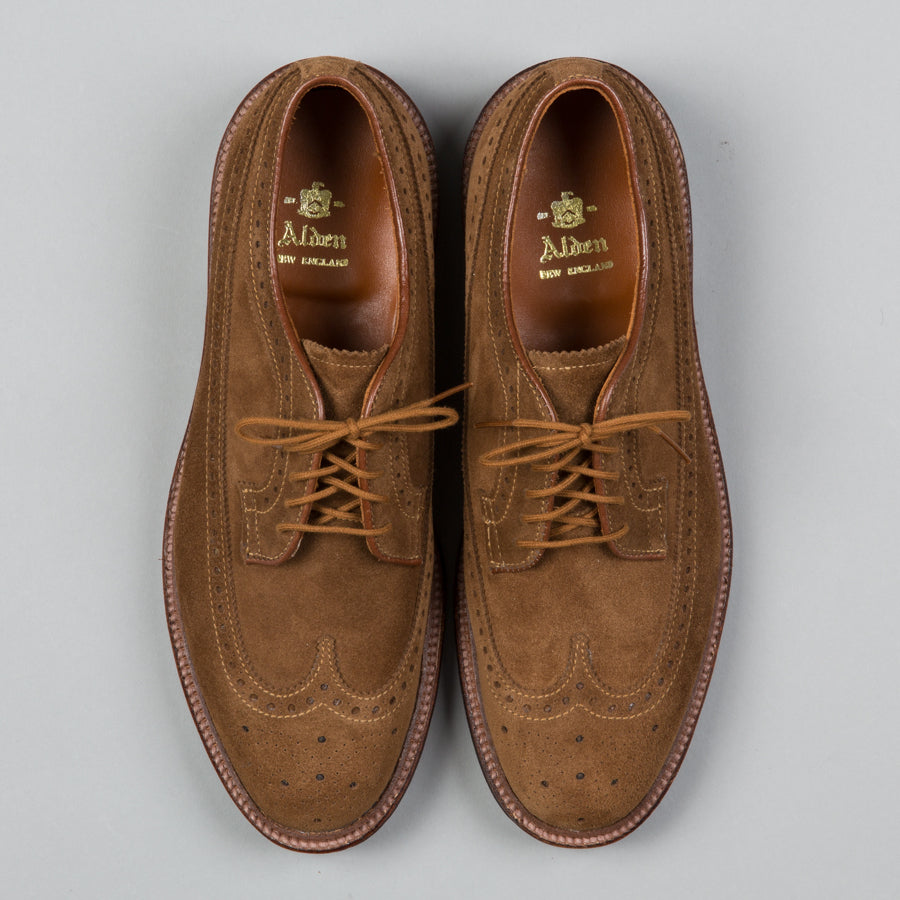 alden suede blucher