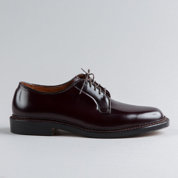 ALDEN | PLAIN TOE BLUCHER COLOR 8 SHELL CORDOVAN 990 | Supply & Advise