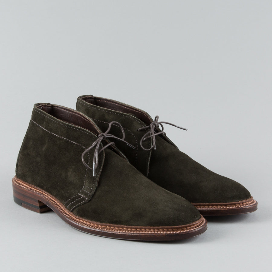 ALDEN | UNLINED CHUKKA HUNTING GREEN SUEDE 14928 | Supply & Advise